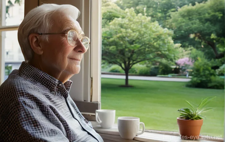 노안 수술 효과와 부작용 - **Prompt for Advanced Eye Care Technology:**
    "A clean, modern medical setting, brightly lit with...